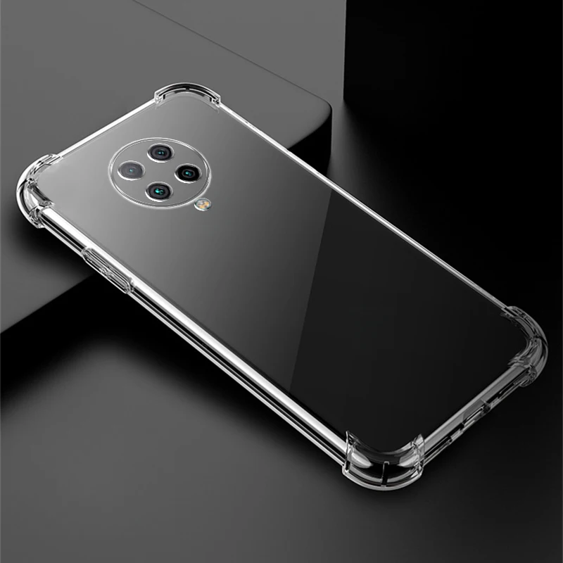 Phone Case Phone Protector Cover Poco F2 Pro Case For Xiaomi Poco F2 Pro Silicon Case Shockproof Soft Tpu Back Cover For Clear Transparent Phone
