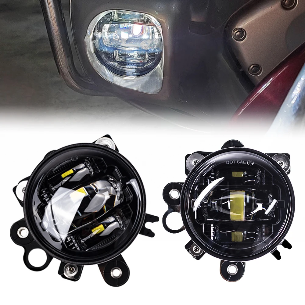 Противотуманная лампа JW PLAYER для мотоцикла в сборе 54 Вт диодная Honda Gold Wing GL1800 2002-2017