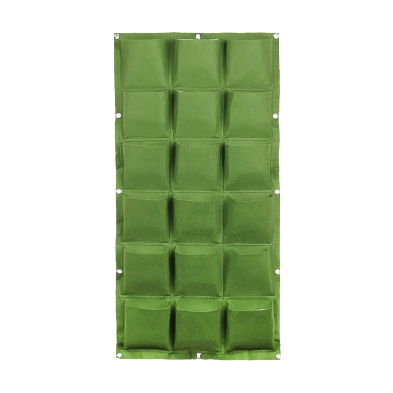 6/9Grids Pockets Wall Hanging Planting Pot Green Plant Grow Planter Vertical Garden Bag Garden Supplies Bags Tool