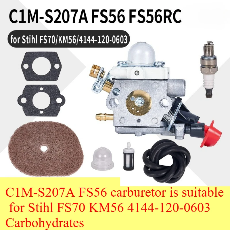 Carburateur Neuf Pour Tronçonneuse STIHL FS 56, FS 70 - Pièce De Rechange Compatible