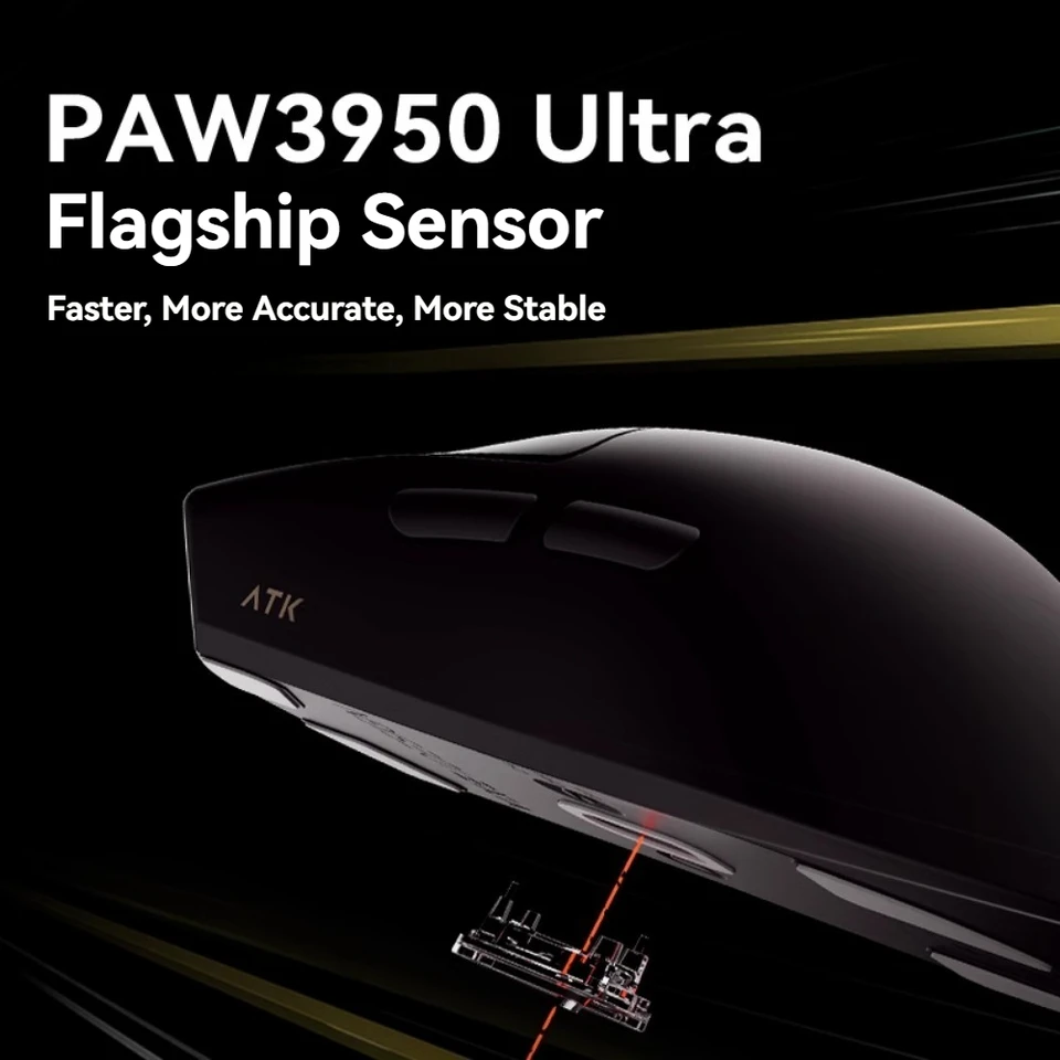 ATK X1 Ultimate Mouse 2.4g Wireless 8K Hz Paw3950Ultra