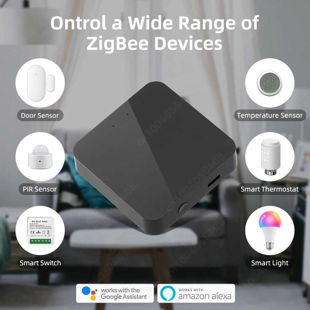 Tuya Smart Home Multi-mode Gateway Hub Zigbee 3.0 Bluetooth to WiFi Wireless Bridge Mesh Smart Life Works with for Alexa Google