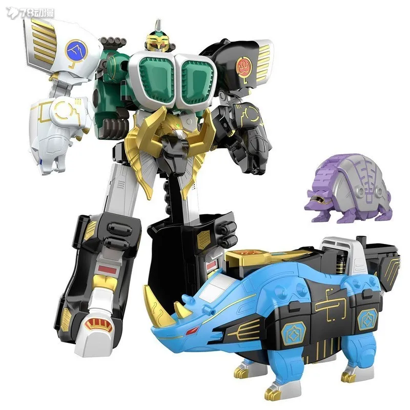 Оригинальная модель Bandai SUPER MINIPLA Hyakujuu Sentai Gaoranger комплект Сборная фигурки | Игрушки