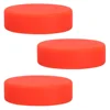 3Pcs Hockey Training Puck Puck Street Hockey Balls for Training (Orange) Inline 4