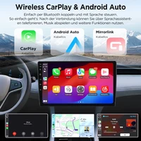 Autoradio Android 15 10 pouces Junsun pour VW Passat B6 B7 CC 2010-2015, sans fil, compatible Apple CarPlay, écran tactile IPS, lecteur multimédia vidéo, système intelligent automobile, autoradio 2 Din, GPS, navigation, BT, 4G, WIFI, FM, AM, DSP, RDS, SWC, DAB 4