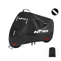 Motorcycle & Scooter Waterproof Outdoor UV and Dust Protector Cover - XXL   200cm (Black)