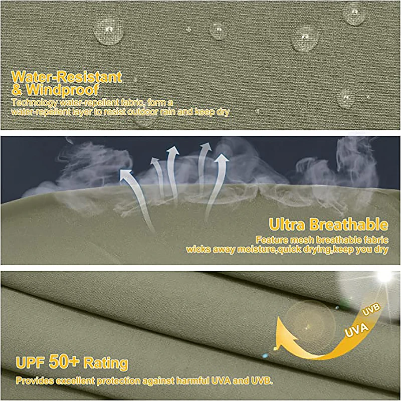 Men's Women's Cargo Hiking Pants Elastic Waist Quick Dry Lightweight Outdoor Camping Climbing Water Resistant Pants Unisex, hiking pants