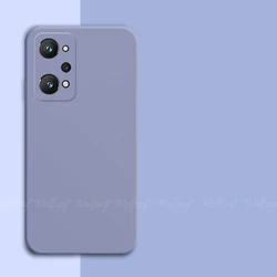 Silicone Soft TPU Rubber Protective Phone Case Cover for Realme GT Neo 6 (Lavender Grey)