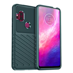 Premium Shockproof Silicone Phone Case - Luxury Protection for Moto One Hyper (Emerald Green)