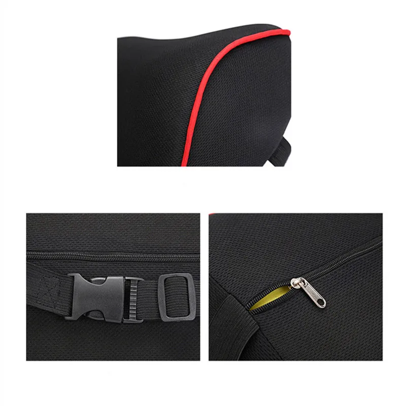 Car Neck Headrest Pillow Cushion car pillow car headrest car neck pillow Auto Seat Head Support Neck Protector Automobiles Seat Rest 3D Memory Cotton