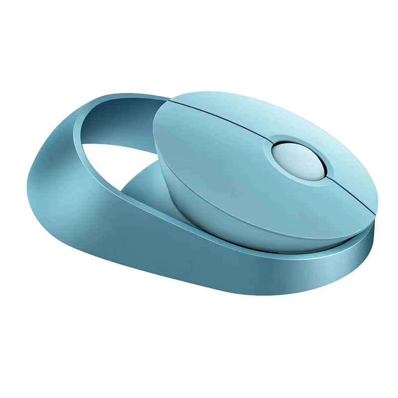 Rapoo Ralemo Air 1 Rechareable Mute Wireless Mouse supports Bluetooth 5.0/3.0 & RF 2.4G Up to 3 Devices for Phone TV Laptop