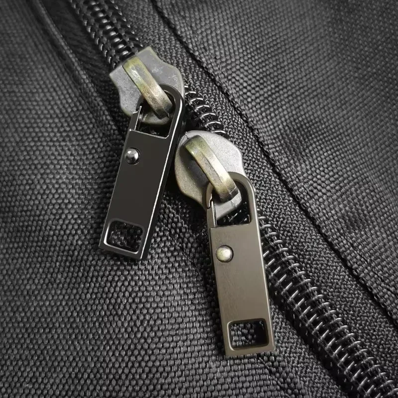 1/20PCS Universal Metal Zipper Pull Tap Replacement Instant Repair Zipper Head Puller For Clothing Bag DIY Sewing Sliders