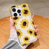 Funda transparente de girasoles para iPhone: Estilo Cálido | Emoape
