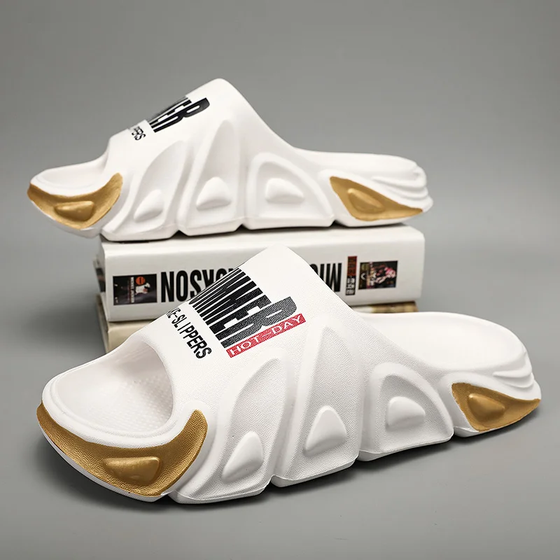 Slip Slippers for Men Αντιολισθητικές sliders Soft Foam Slipper για εσωτερικούς χώρους εξωτερικού χώρου με χοντρή σόλα_voghion.com