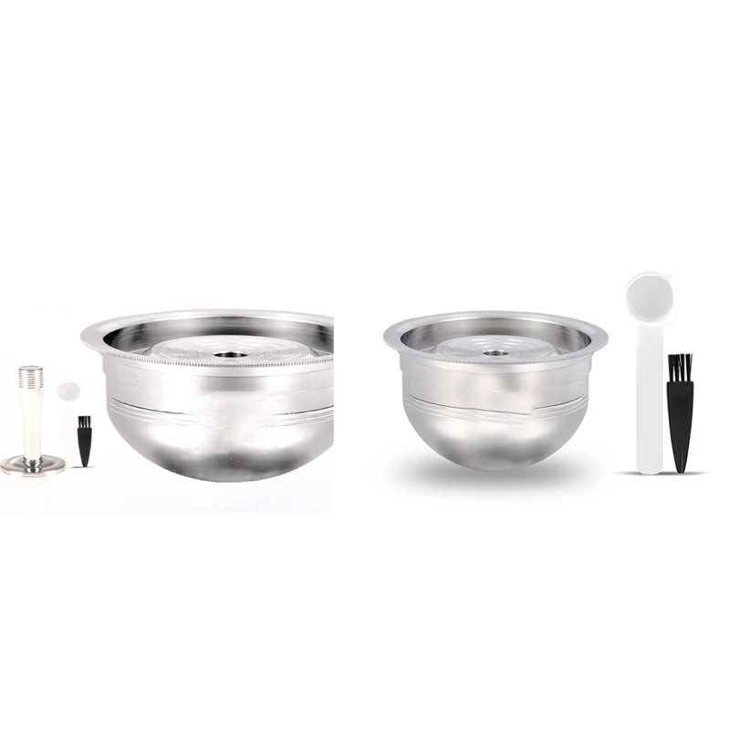 Capsula Di Caffè Riutilizzabile Per Nespresso Vertuoline Gca1 E Delonghi Env135 Filtri Riutilizzabili In Acciaio Inossidabile Dosaggio