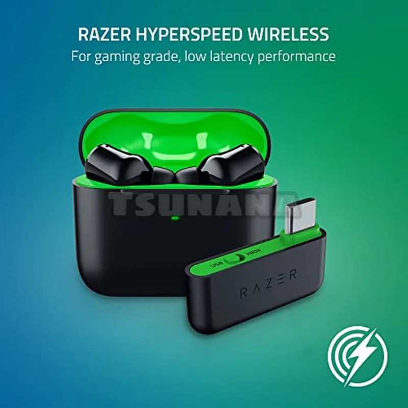 Razer Hammerhead HyperSpeed Wireless Multi-Platform Gaming Earbuds 