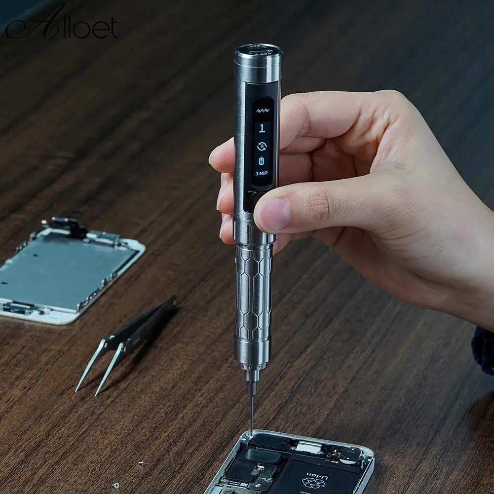 

ES15 800mAh Cordless Electric Screwdriver Kit with Bit Heads Household Mini Motion Control Screwdrivers Gadgets Power Tools