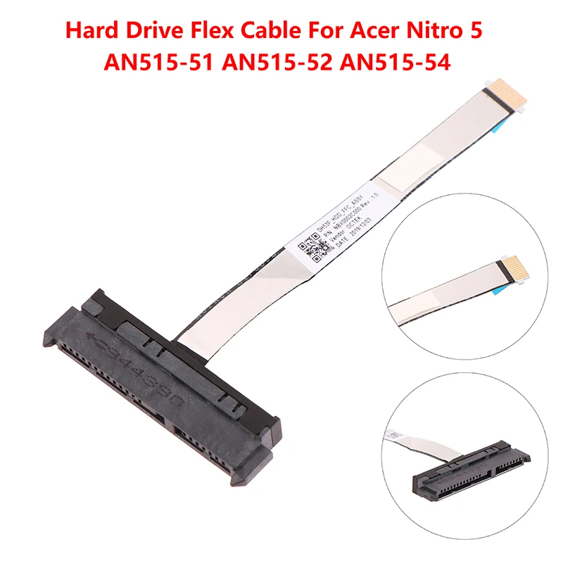 

For Acer Nitro 5 AN515-51 NBX0002C000 Laptop SATA Hard Drive HDD SSD Connector Flex Cable