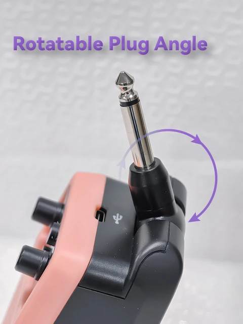 JOYO JA-05G Amplificatore Per Charra Portatile 4 Effetti Integrati Plug And Play Mini Amplificatore Per Esercazione Di Charra Elettrica