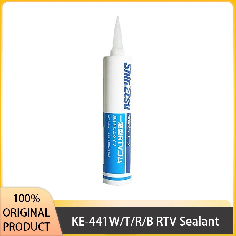 

ShinEtsu KE-441W/T/R/B Electronic RTV Covering Moisture-proof Insulating Sealant 330ml Japan Original Product