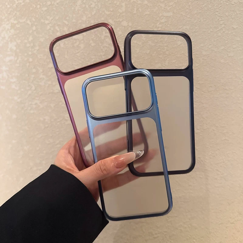 Luxury Translucent Ultra-Thin Matte Acrylic Phone Case
