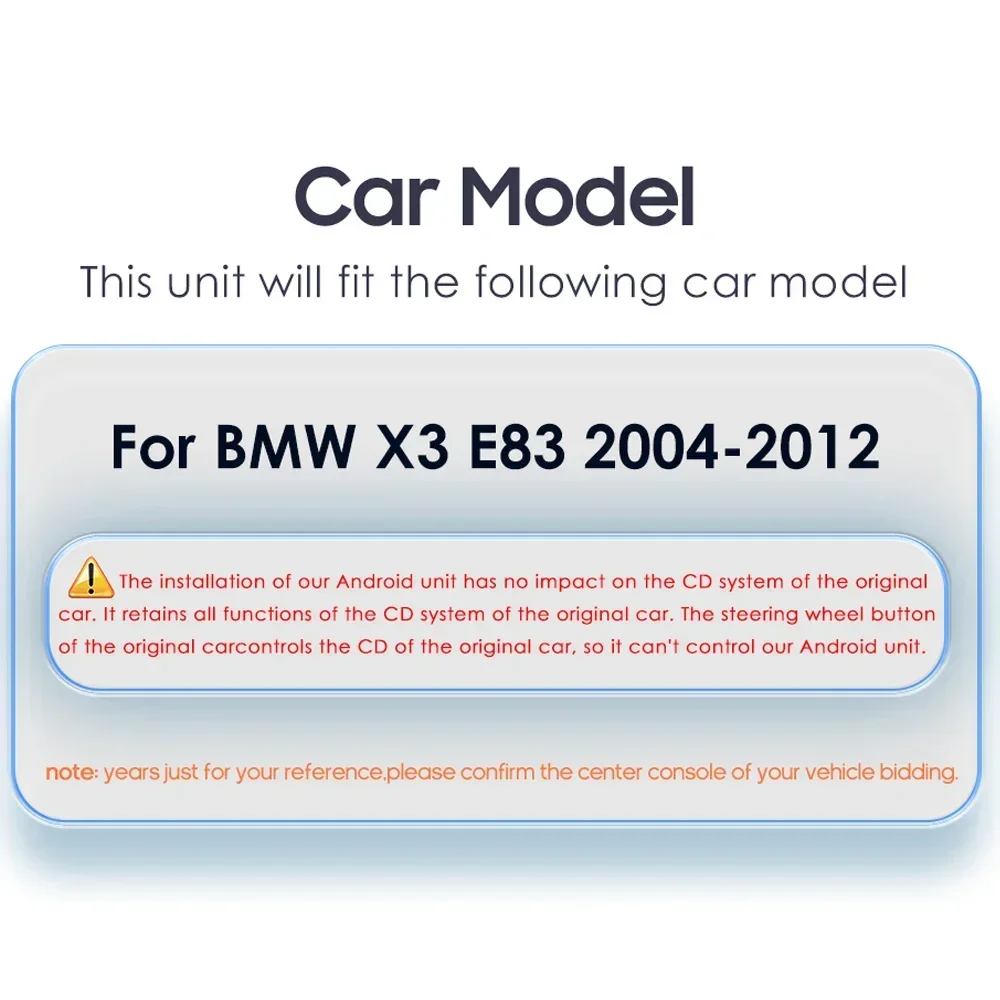 ȵ̵ ڵ , Ƽ̵ , 2004-2012, 8G + 128G, 2din, BMW X3 E83, 4G-LTE, ī÷, RDS, DSP, GPS, ׺̼,   