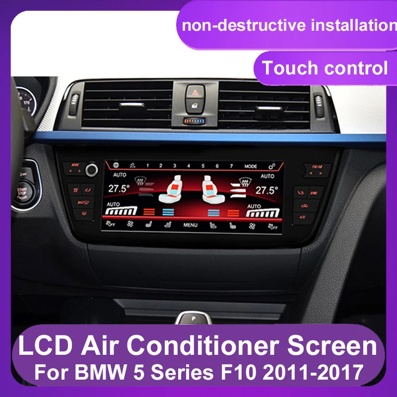 

Digital AC Control Panel Car Multimedia Player Air Conditioner Climate Board For BMW 5 Series F10 F11 5GT F07 F18 M5 2011-2017