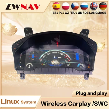 ZWNAV nueva actualización para Nissan Patrol Y61 2006-2022 panel Digital LCD tablero velocímetro automático accesorios de sistema Linux para coche 1