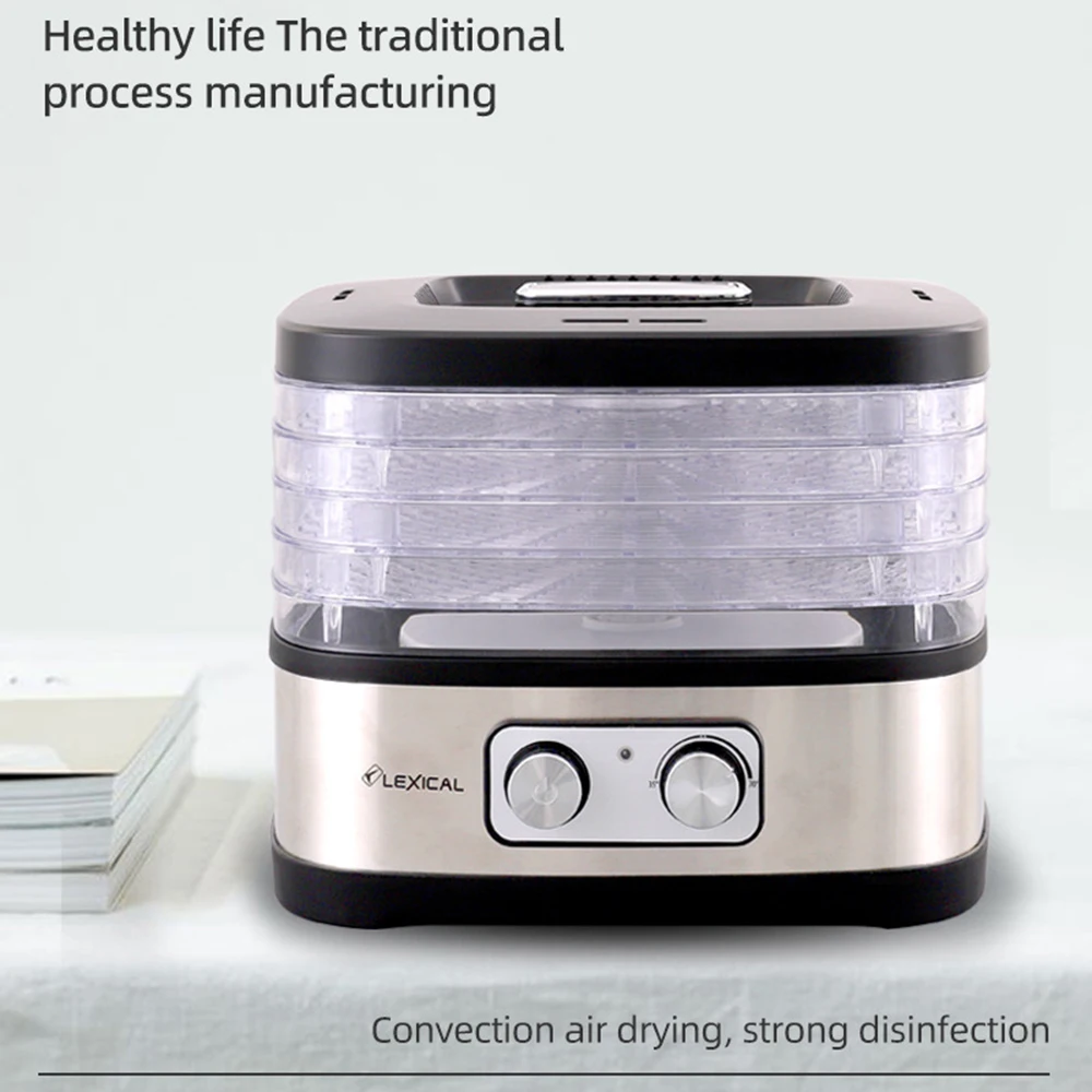 

Fruits Dehydrator Stainless Steel Drying Machine Electric Air Dryer Smart Fruit and Vegetable Pet Meat Food Air Dryer 5-layers