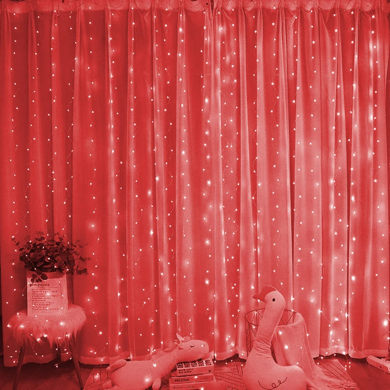 thumbnail image 1 of Guirnalda de luces LED con enchufe USB para decoración de bodas, fiestas, árboles, hogar, vacaciones, adornos colgantes, 6 m/4 m/3 m, 1 of 5