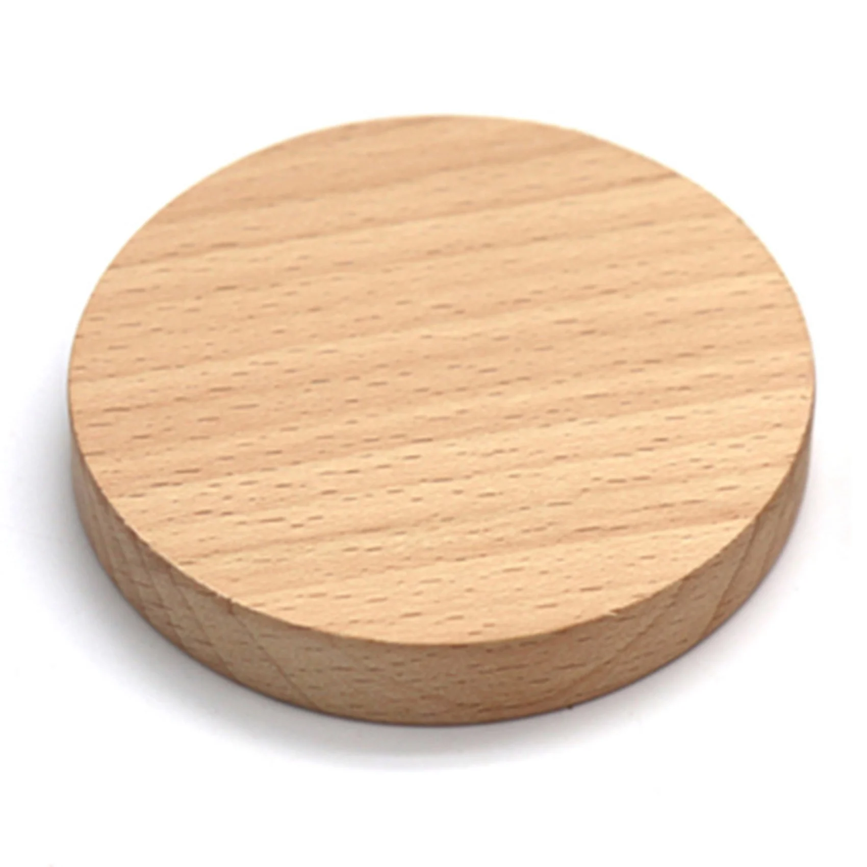 Newborn Infant Wooden Toys Exercise Hand Grasp Toy Interlocking Discs Solid Wood Preschool Children Toys 6