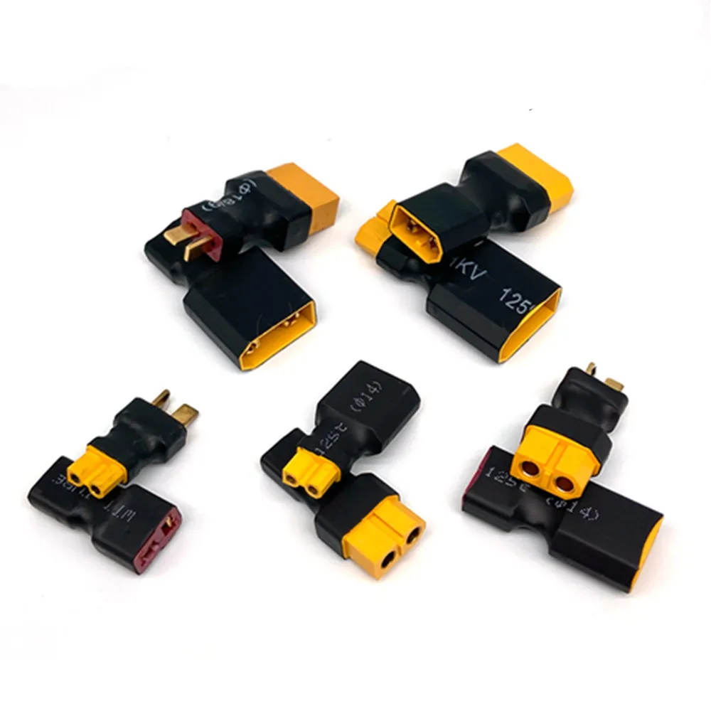 Universal Female to Male Connector Adapter for RC Models - Ideal for Cars, Airplanes, Drones, and Boats