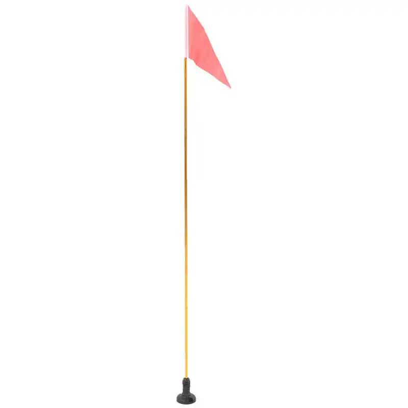 Kit Bandiera Di Sicurezza Per Kayak, Rossa, Con Asta Telescopica In Alluminio E Base, Per Canoa E Barche - 5