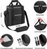 （CASE ONLY) Karaoke Bag Compatible with JYX-S55/ for JYX 69BT Karaoke Machine with Two Wireless Microphones,Holder for MS69 3
