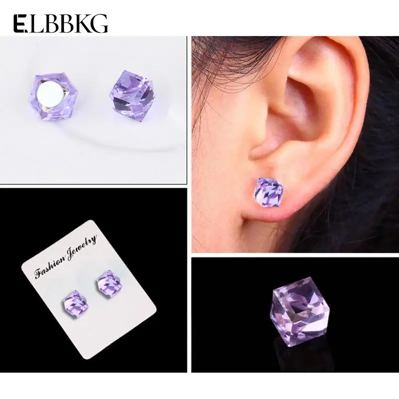1 Pair Therapy Weight Loss Earrings In Ear Eyesight