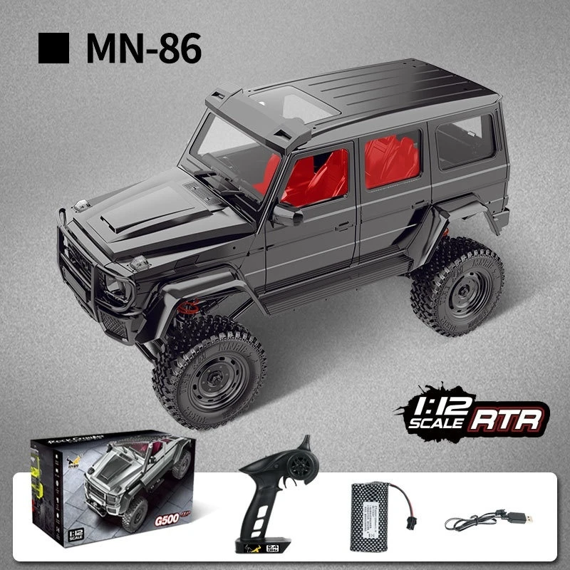 Big G four-wheel drive off-road remote control model Benz G500 Mangniu MN86K/MN86KS 1:12 collection gift simulation toy car 4