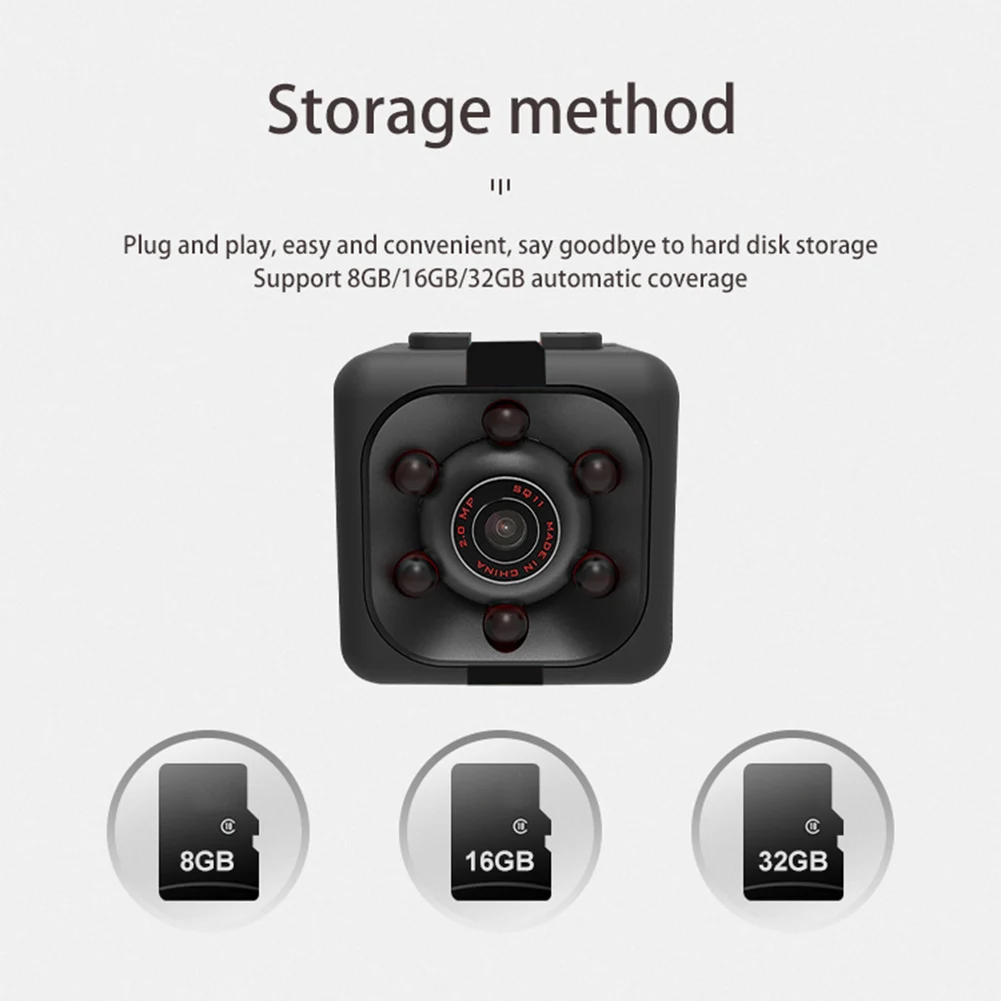 Sq11 Sensor Night Vision Camcorder Hd 1080p Mini Camera Motion Dvr