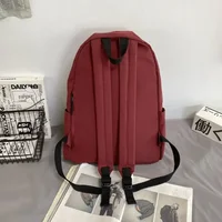Black Grey White Red Versatile Backpack High Quality Large Capacity Waterproof Travel Bag Washable Nylon Computer Bag Unisex 5