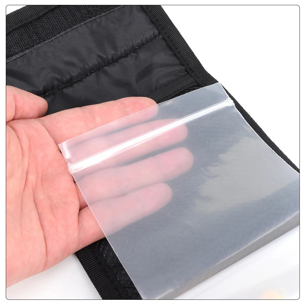 Hirisi Fishing Rig Bag Tackle Zubehör Aufbewahrungstasche für Karpfen Angelgerät Rigs Wallet Hair Rigs Transparente Tragetasche – Detail 7