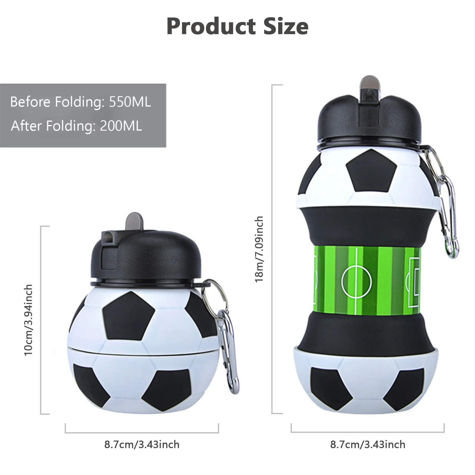  slider image of Silicone Collapsible Ball Water