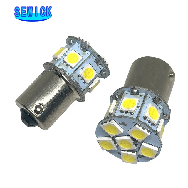 12V DC BA15S R5W 1156 5050 8SMD LED Car Tail Turn Signal Bulb Best