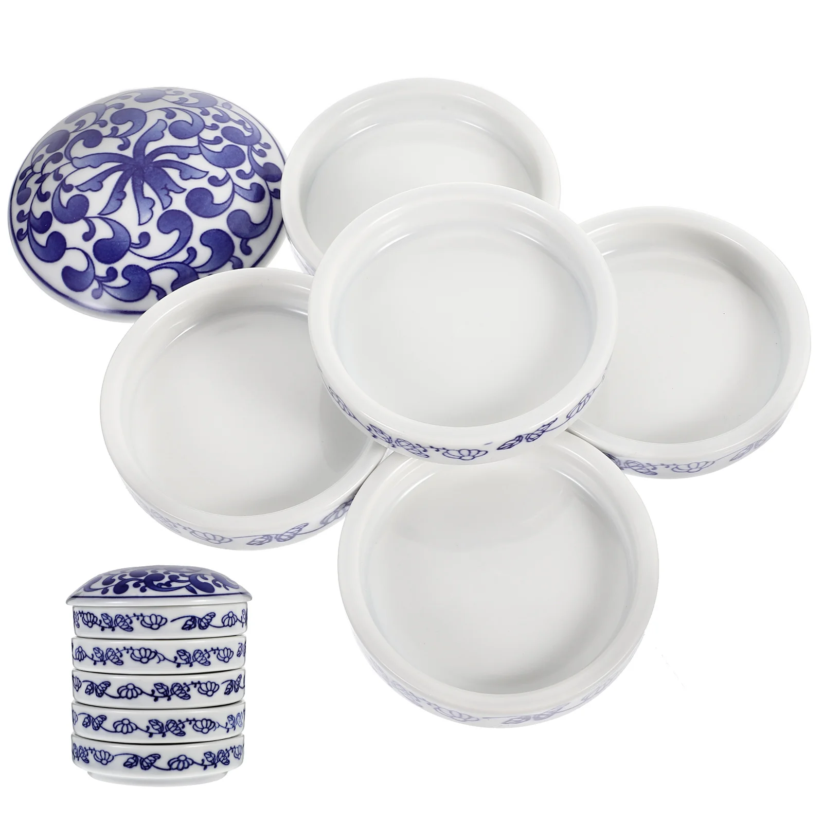 

Ceramic Palette Convenient Mixing Trays Pigment Watercolor Mixers Art Painting Board Practical Children Supplies Pallet Ink