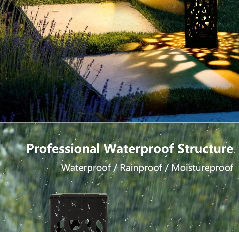 Description Picture 4 of itemSolar Lawn Light Outdoor Solar Powered Buried Path Lights Waterproof Garden Lights For Park Landscape Courtyard Pathway