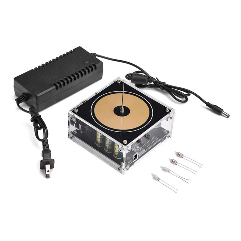 

Музыкальная катушка Тесла, сенсорный искусственный генератор молнии с искровым разрядником