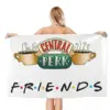 Funny Friends TV Show Beach Towel Customized Central Perk Cafe Comic Super Soft Microfiber Bath Towels 2