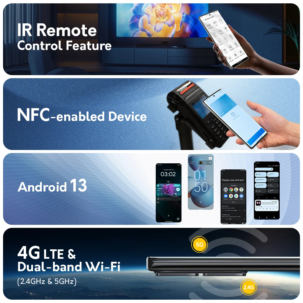 Ulefone-Note 17 Pro Smartphone, Versão Global, 6,78 
