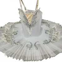 Classic Professional Ballet Tutu Adult Kids White Swan Lake Ballet Costume Pancake Tutu Ballerina Party Dance Dress Girls Women - Image 2
