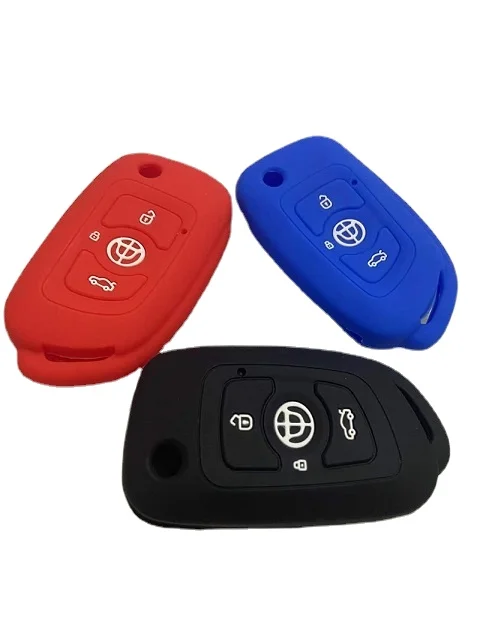 Key Case Cover Flip Key Fob Shell For Brilliance V3 V5 H530 H330
