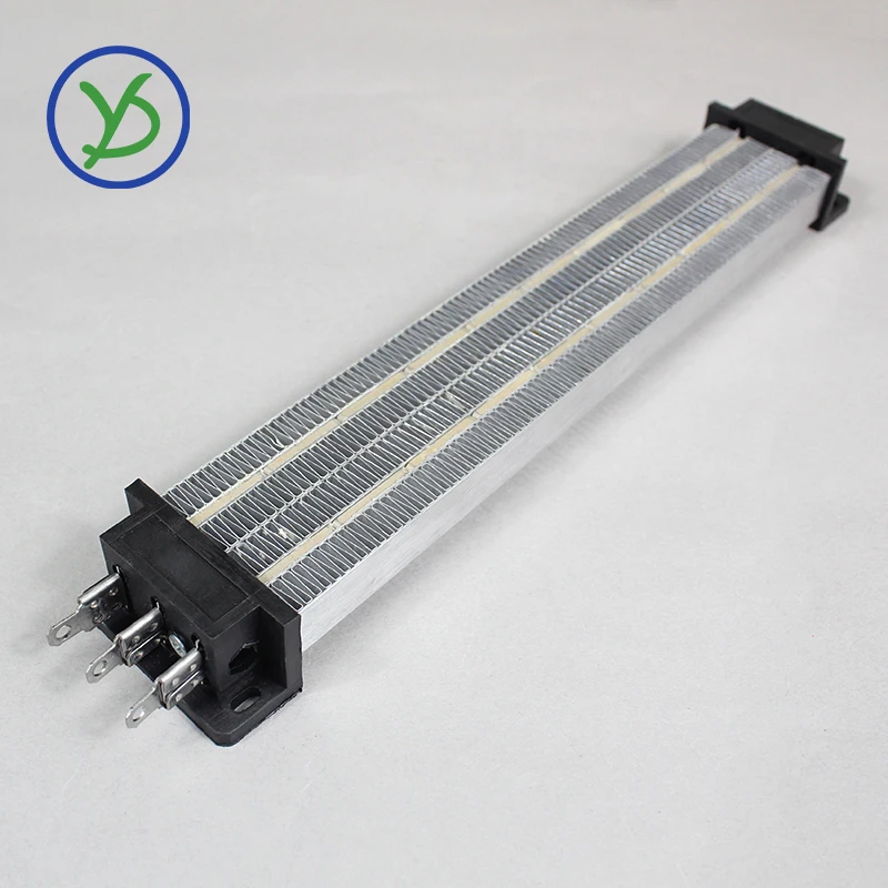 220V 2000W PTC Ceramic Air Heater With Insulated Plastic Bracket Conductive Type 242B2 297x50.5x26mm