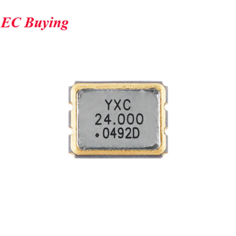 5 Stück 3225 SMD Aktiver Quarzoszillator 2 MHz 4 MHz 8 MHz 10 MHz 12 MHz 16 MHz 20 MHz 24 MHz 25 MHz 27 MHz 32,768 kHz 40 MHz – Detail 9